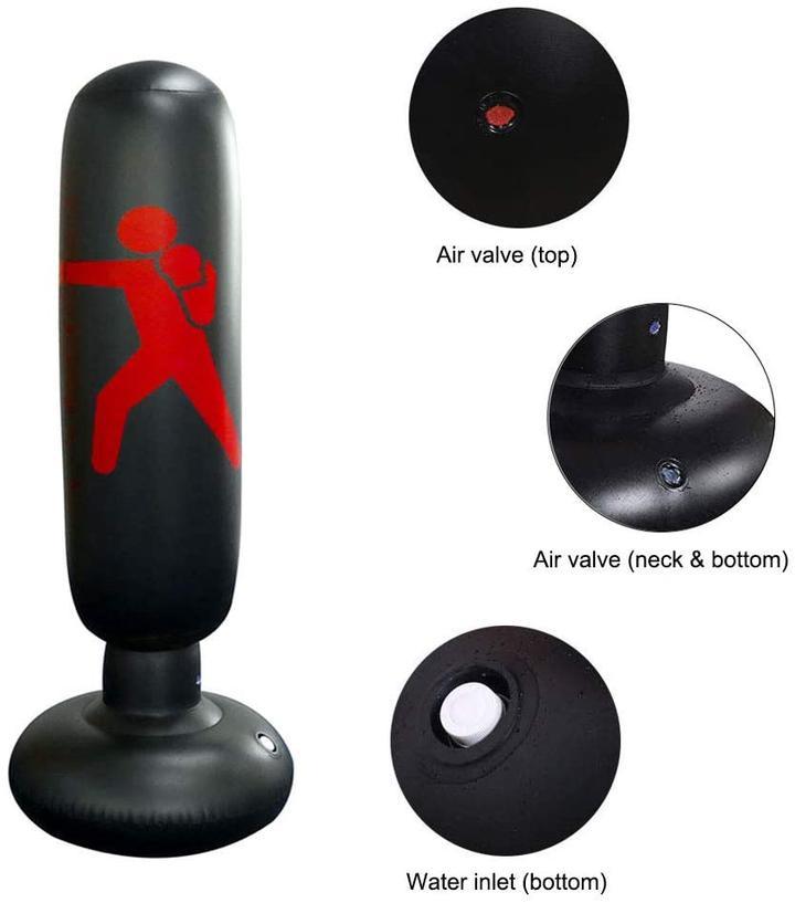 Inflatable Punching Bag Stable Water Base Multi-Layer PVC