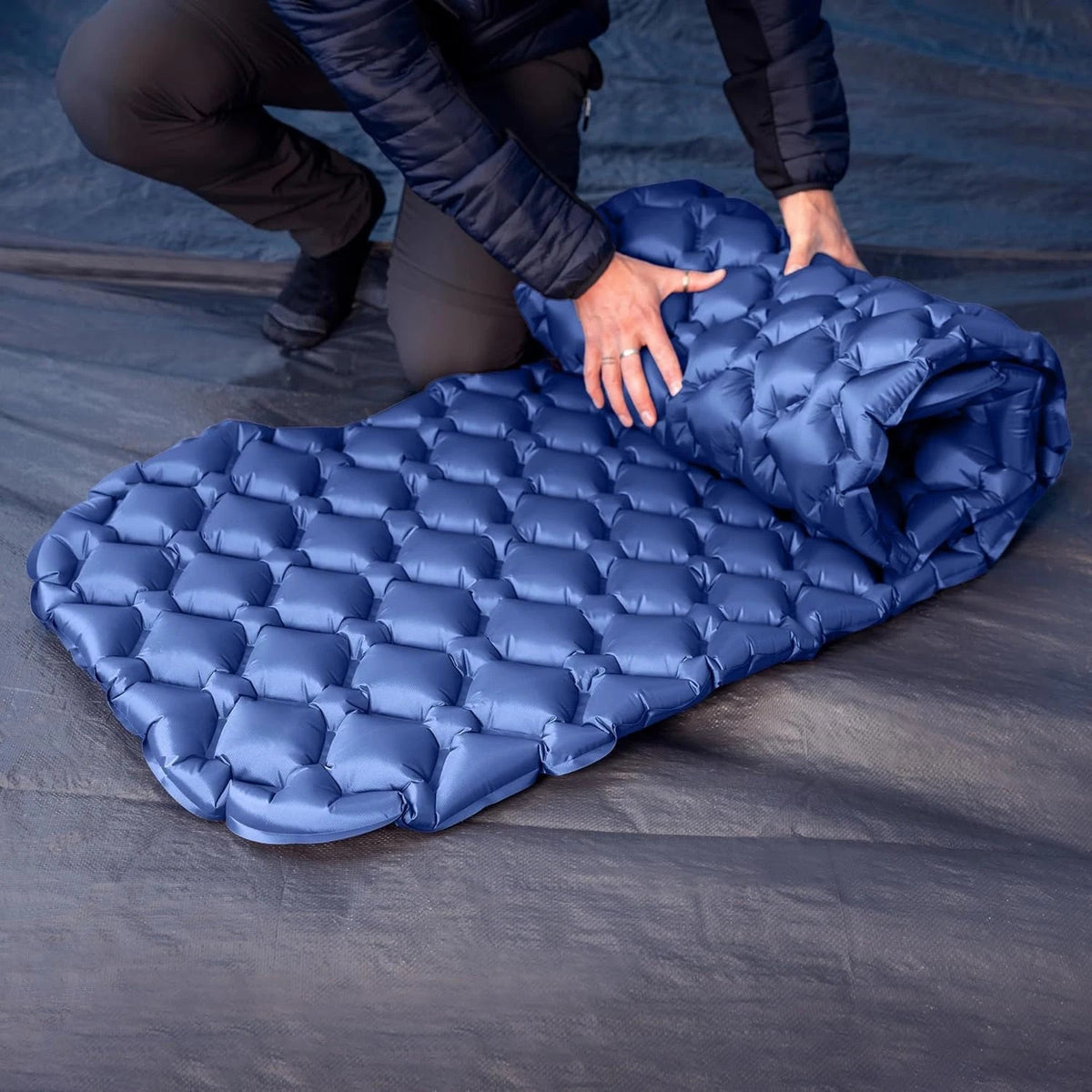 Inflatable Sleeping Pad Ultralight Compact Insulated