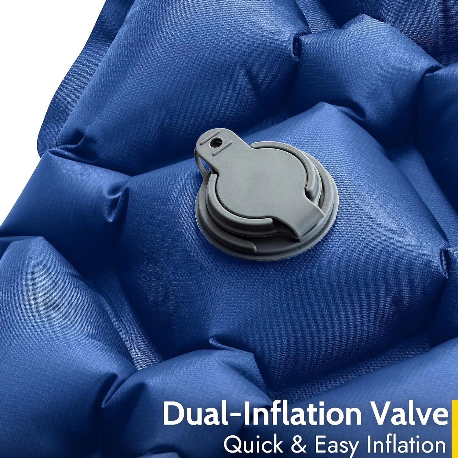 Inflatable Sleeping Pad Ultralight & Packable Ergonomic Air Chambers