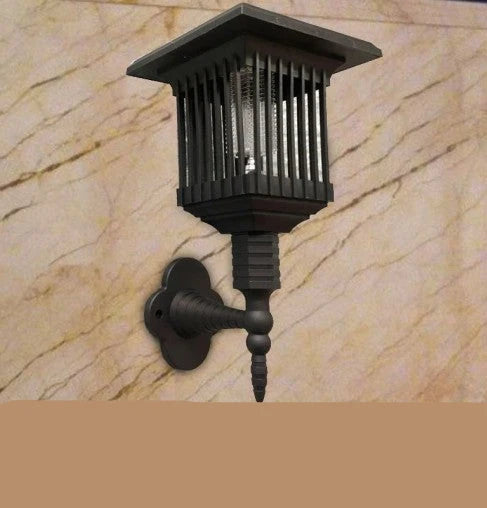Insect Lamp Solar-Powered UV & Warm Light