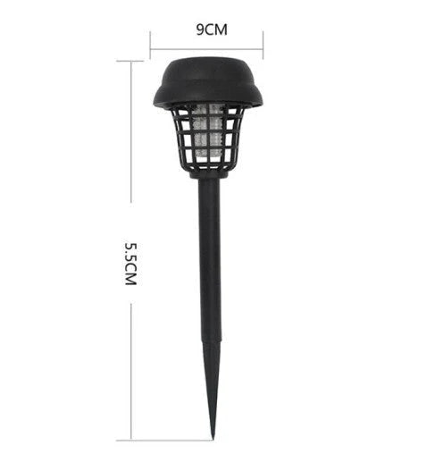 Insect Lamp Solar-Powered UV & Warm Light