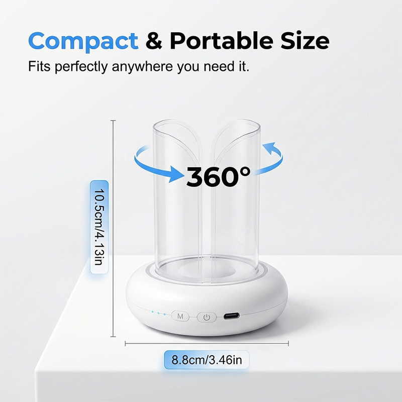 Insect Trap 360° UV Light USB-Powered Chemical-Free