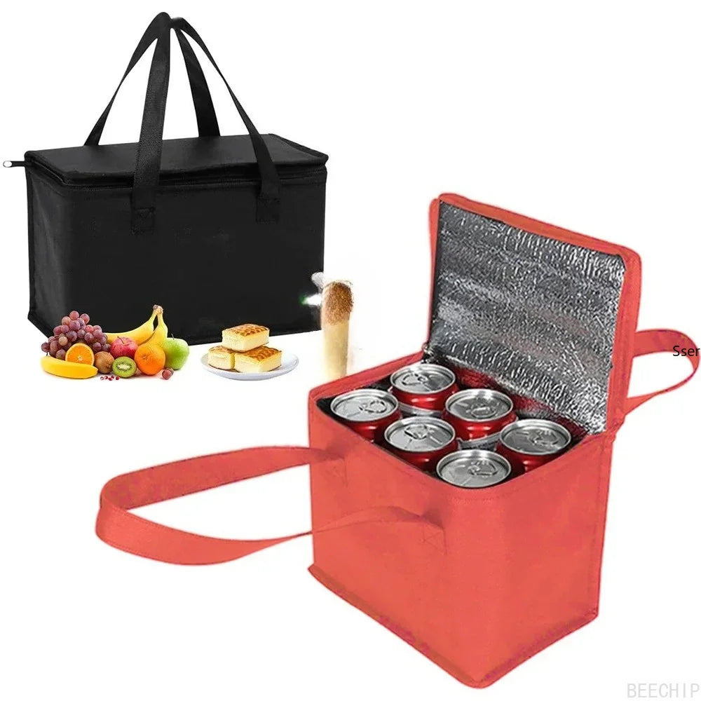 Insulated Cooler Bag Foldable & Compact Aluminum Lined