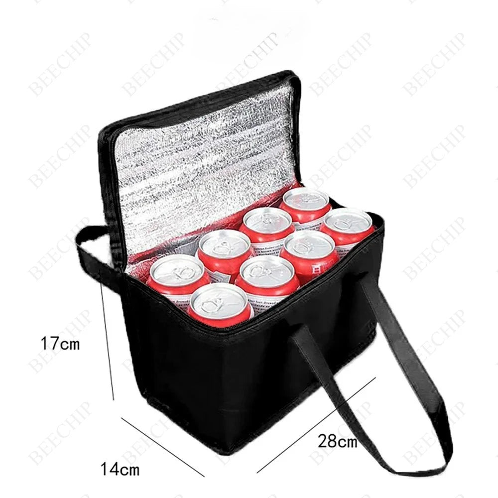 Insulated Cooler Bag Foldable & Compact Aluminum Lined