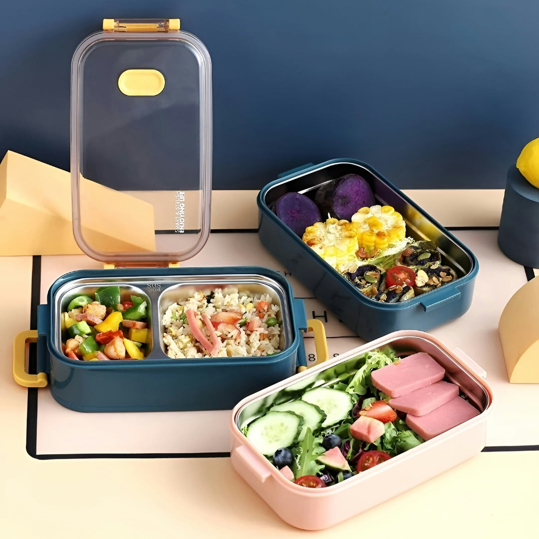 Insulated Lunchbox Double-Wall Stainless Steel Leak-Proof Seal