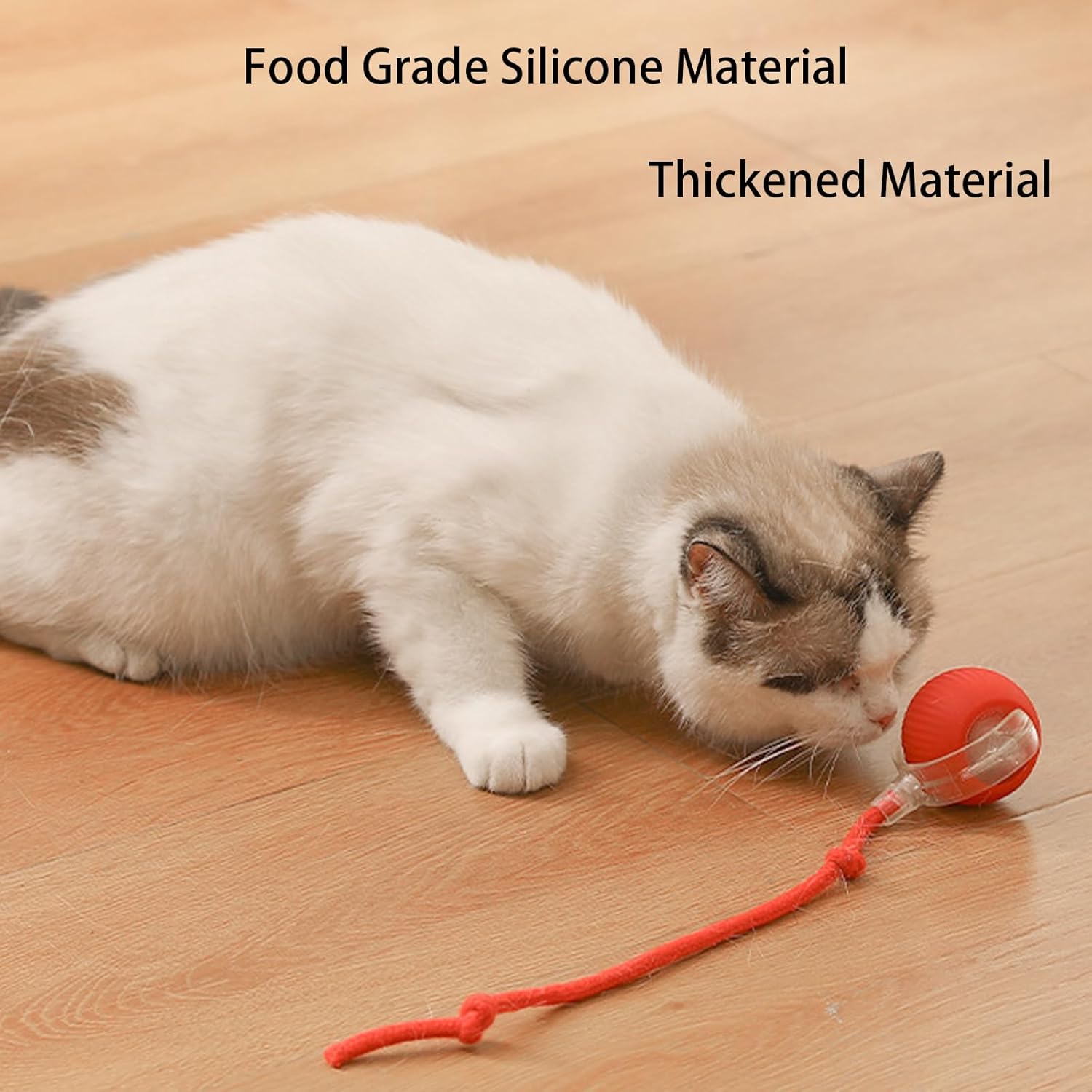 Interactive Cat Ball Automatic Motion LED & USB Rechargeable