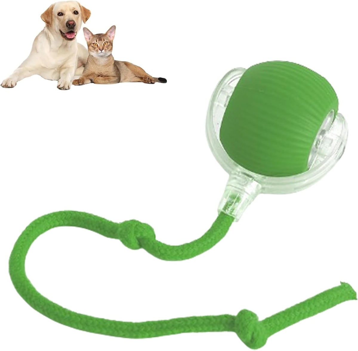Interactive Cat Ball Automatic Motion LED & USB Rechargeable