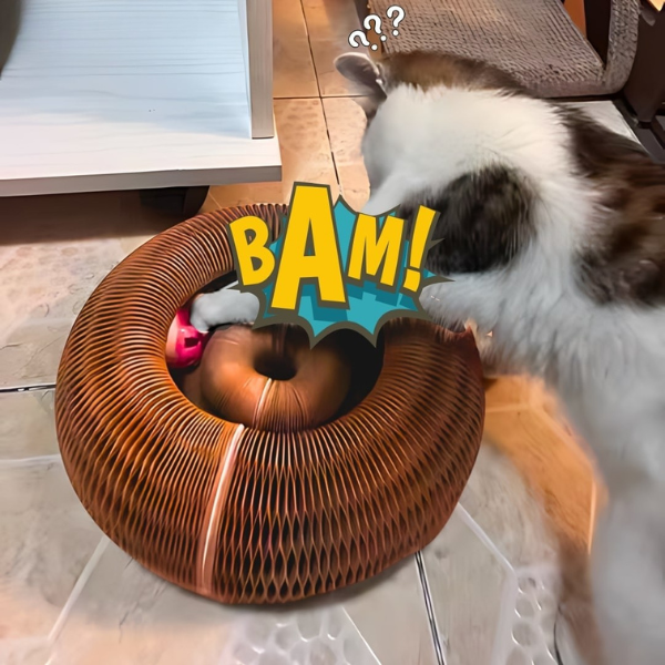 Interactive Cat Toy Random Movement Pet-Safe Scratch-Resistant