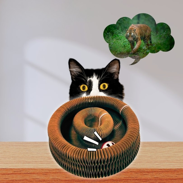 Interactive Cat Toy Unpredictable Motion Scratch-Resistant & Non-Toxic