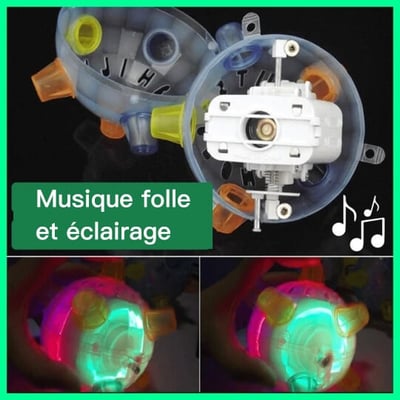 Interactive Dog Ball Automatic Jumping LED & Sound