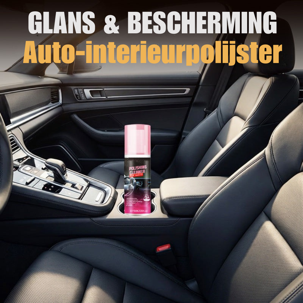 Interior Cleaner Leather Vinyl Plastic Odor Eliminator