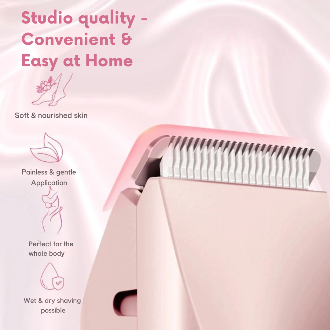 Intimate Shaver Cordless Waterproof Precision & Wide Heads
