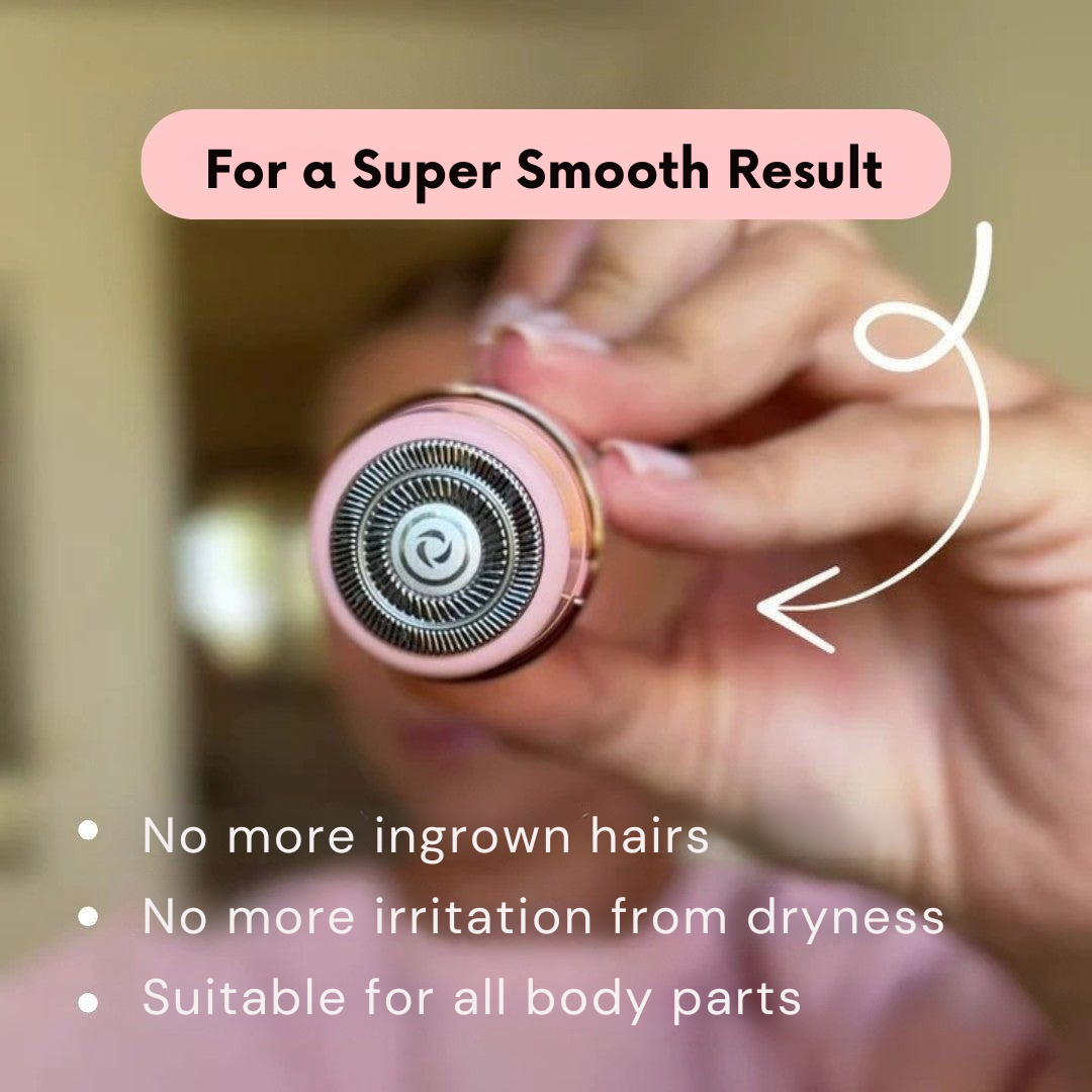 Intimate Shaver Cordless Waterproof Precision & Wide Heads