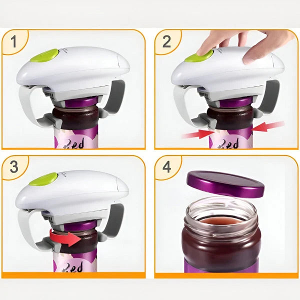 Jar Opener Electric Automatic Self-Adjusting