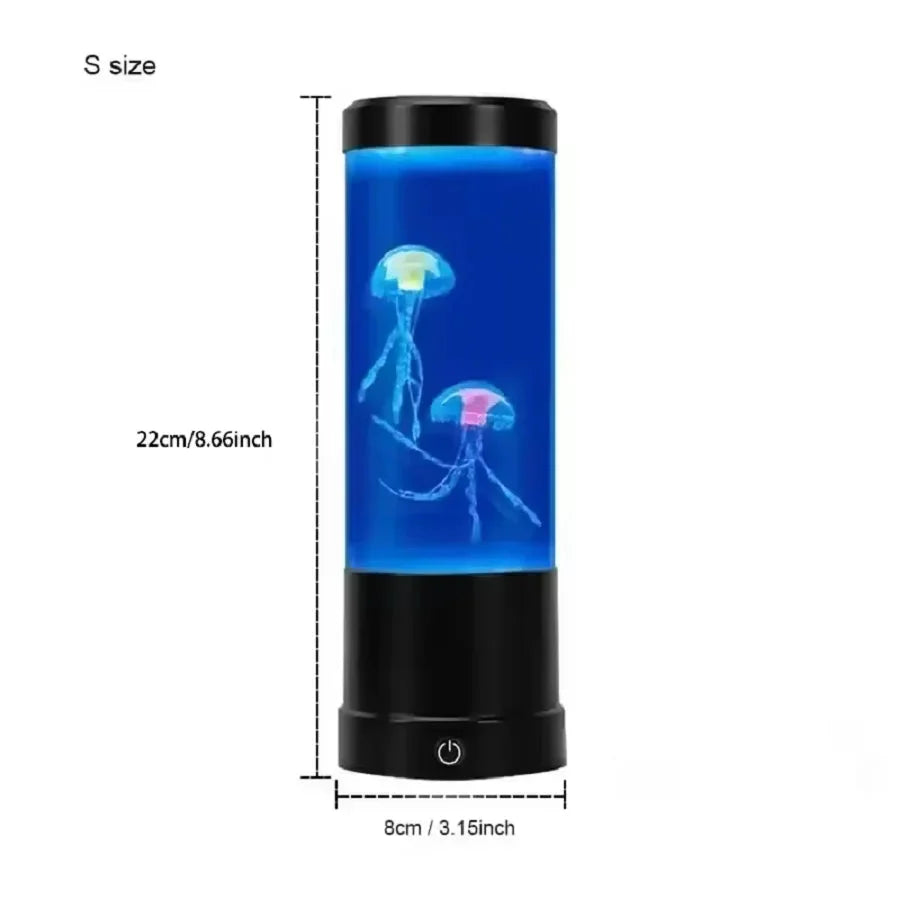 Jellyfish Lamp Color-Changing LED Quiet Motion USB & Battery