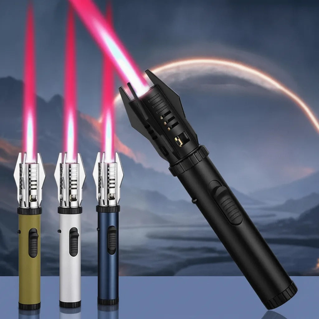 Jet Lighter Windproof 360° Rotating Refillable