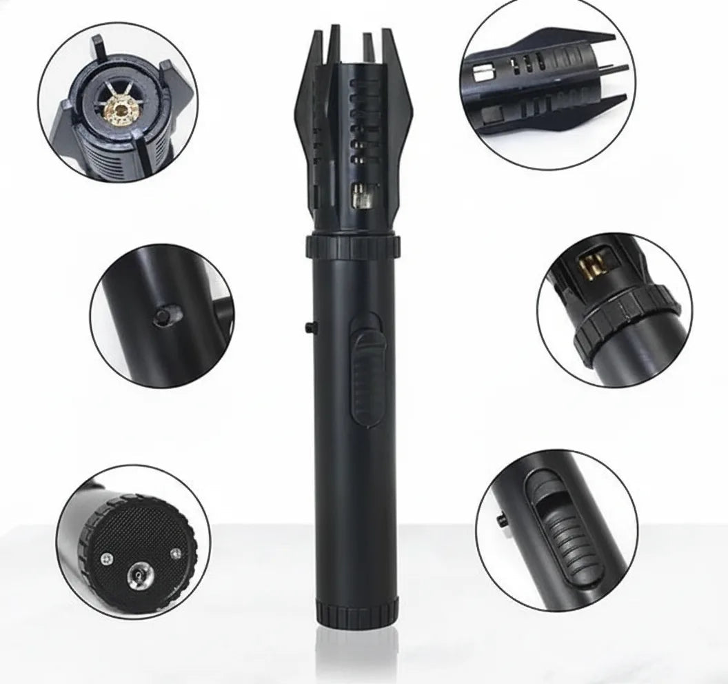 Jet Lighter Windproof 360° Rotating Refillable