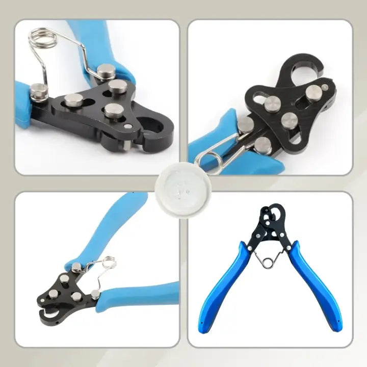 Jewelry Pliers Precision Loop Tips Hardened Stainless Steel