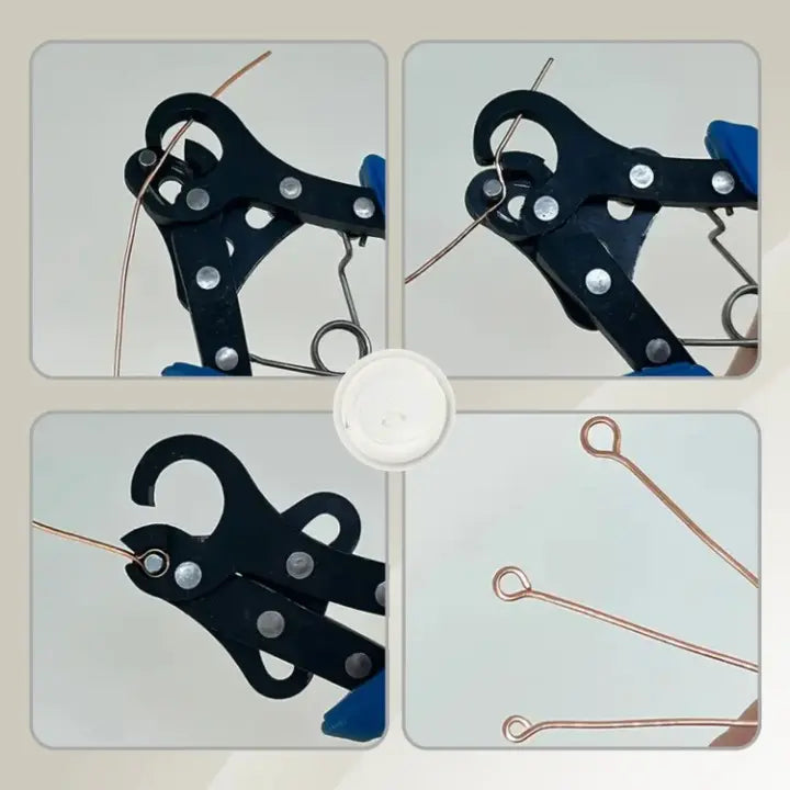 Jewelry Pliers Stainless Steel Jaws Cutter & Loop Former
