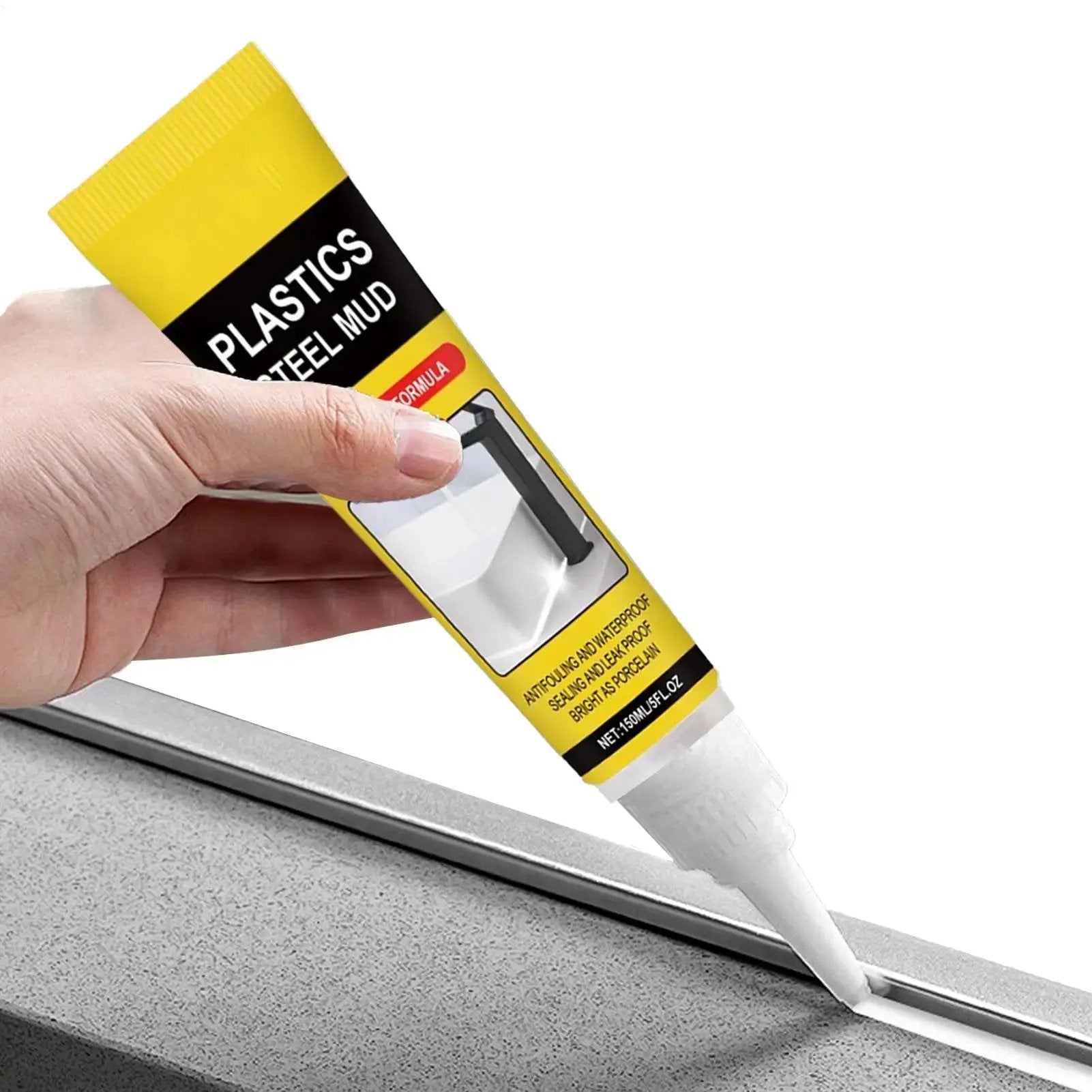 Joint Sealant Waterproof & Mold-Resistant Includes Precision Scraper 125 Ml