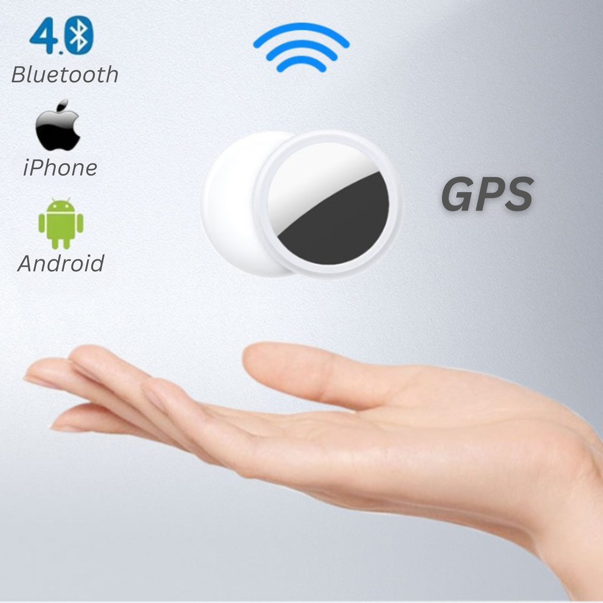 Key Tracker Bluetooth Compact Keychain Long Battery Life