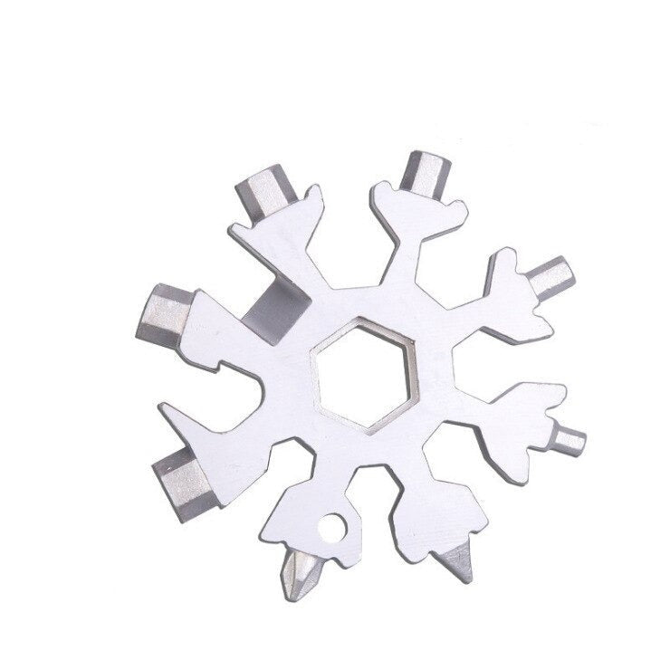 Keychain Multi-Tool 18-in-1 Stainless Steel Compact & Lightweight