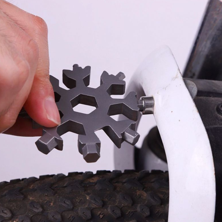 Keychain Multi-Tool 18-in-1 Stainless Steel Compact & Lightweight