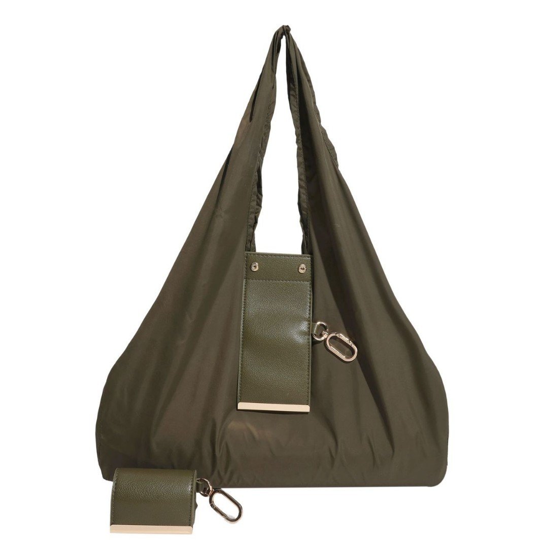 Keychain Pouch Ultra-Compact Zip Closure & Keyring