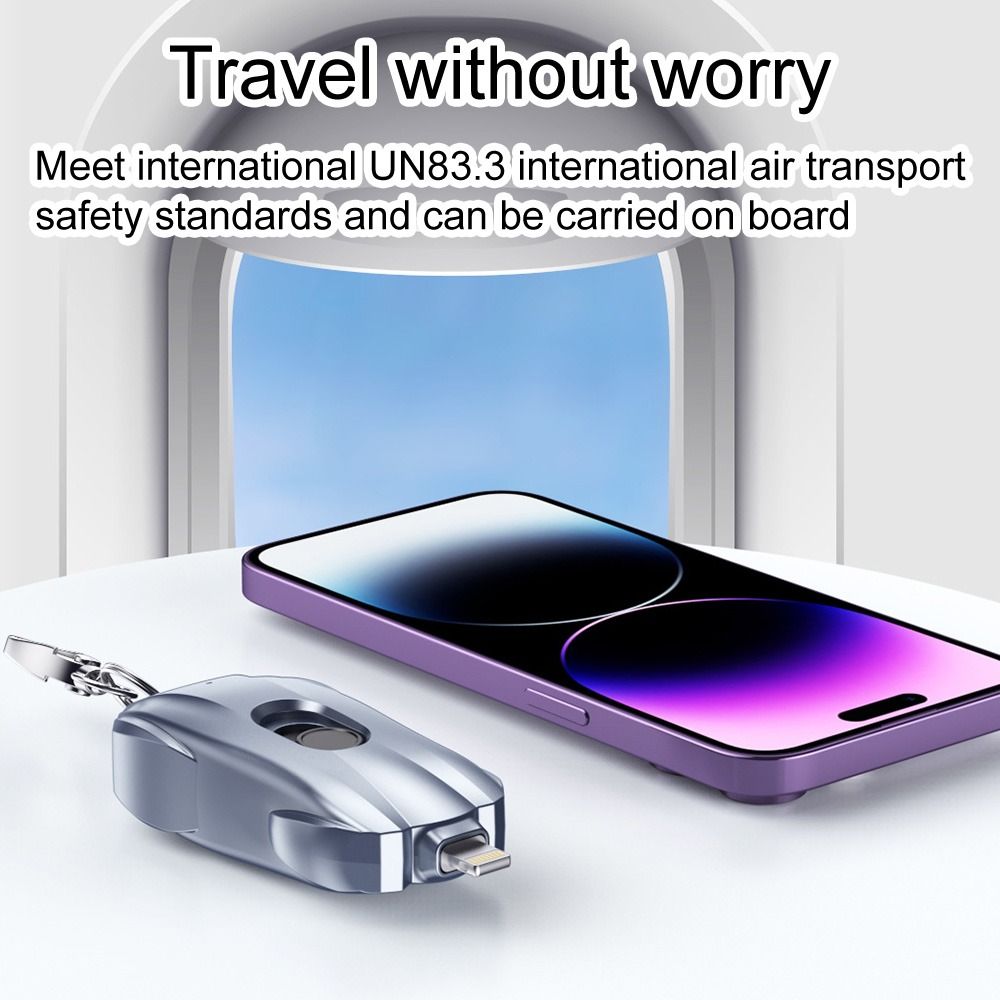 Keychain Power Bank Race Car 1500mAh