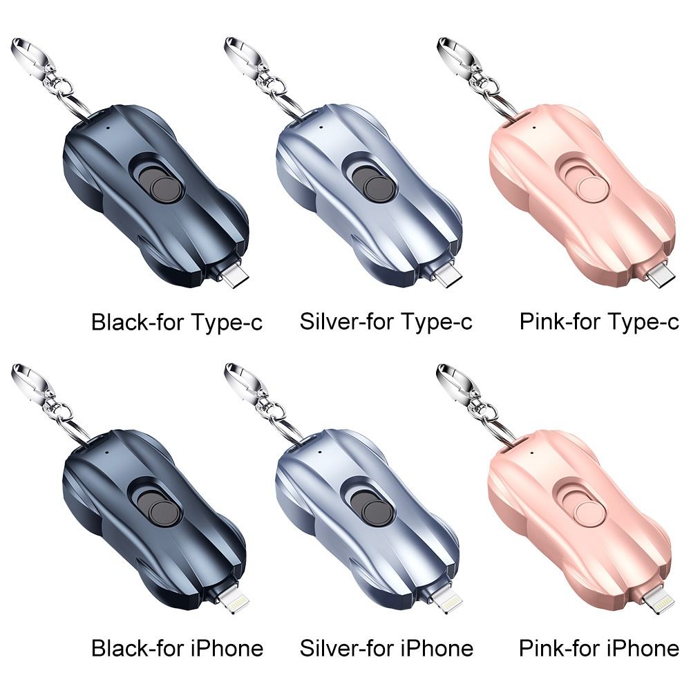 Keychain Power Bank Race Car 1500mAh