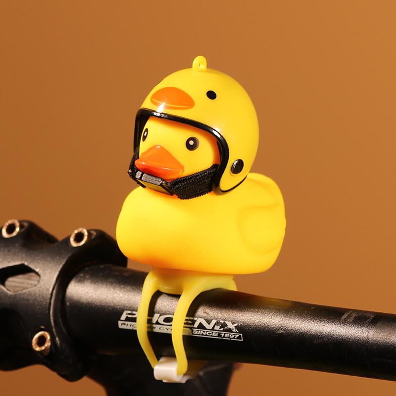 Kids Bike Bell LED Light & Horn Silicone Strap