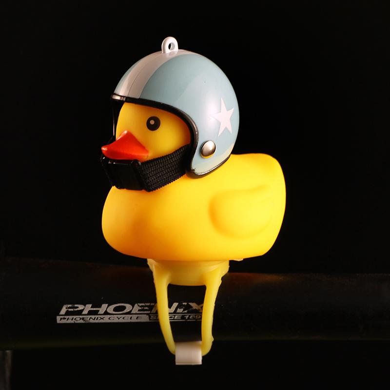 Kids Bike Bell LED Light & Horn Silicone Strap