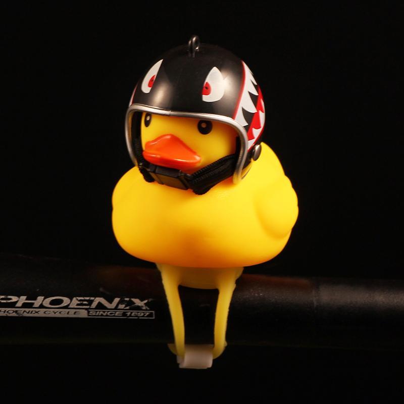 Kids Bike Bell LED Light & Horn Silicone Strap