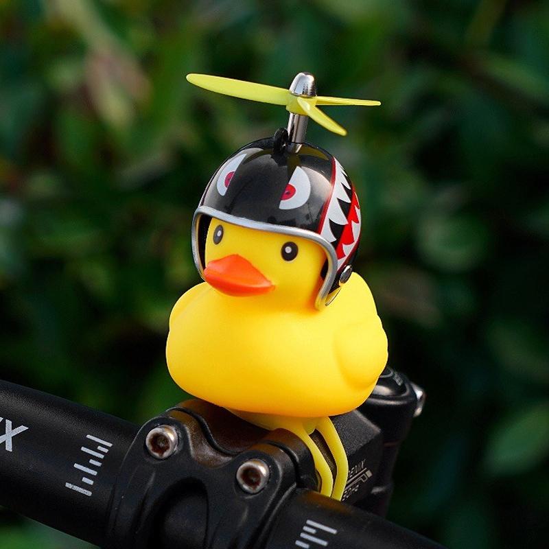 Kids Bike Bell LED Light & Horn Silicone Strap
