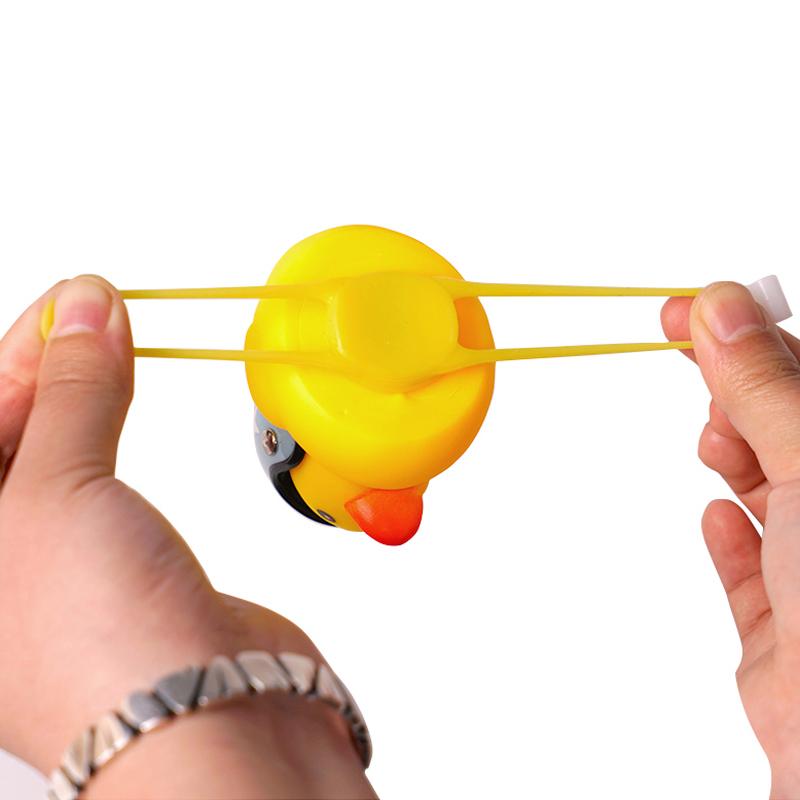 Kids Bike Bell LED Light & Horn Silicone Strap