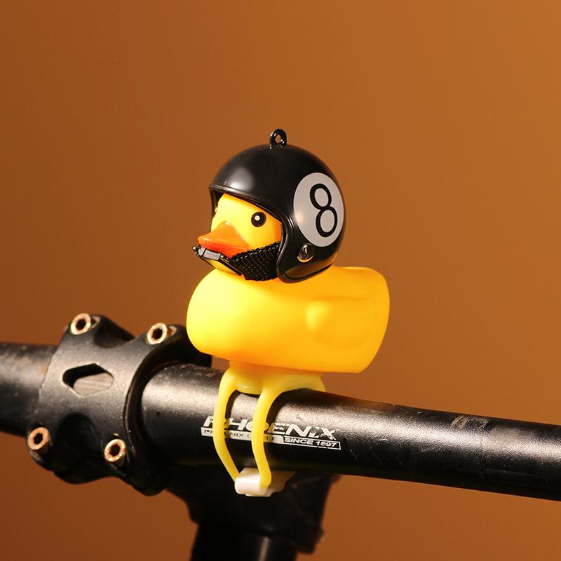 Kids Bike Bell LED Light & Horn Silicone Strap