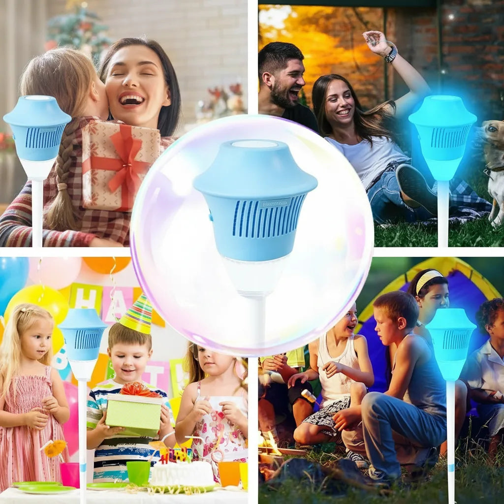 Kids Bubble Machine 20,000 Bubbles Per Minute Adjustable Stand