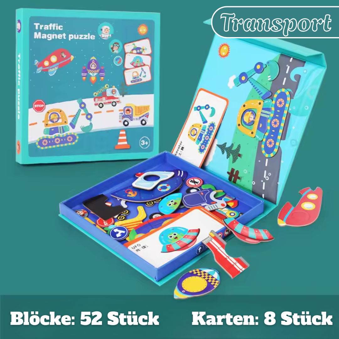 Kids Emotion Learning Toy Magnetic Portable & Screen-Free