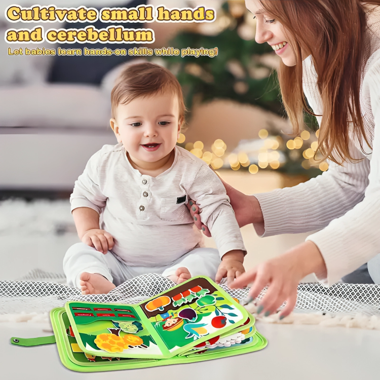 Kids Farm Playset Interactive Colorful Animal Pieces