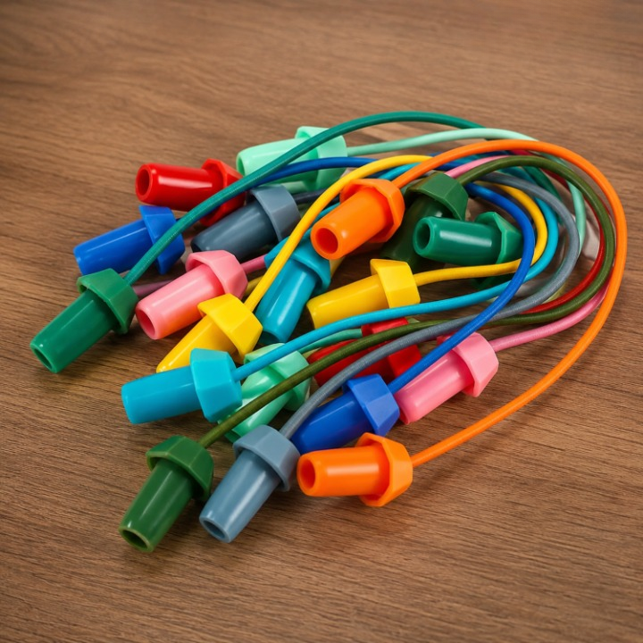 Kids Finger Dexterity Game Pocket-Sized Includes 10 Rubber Bands