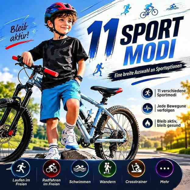 Kids Fitness Tracker GPS & Heart Rate