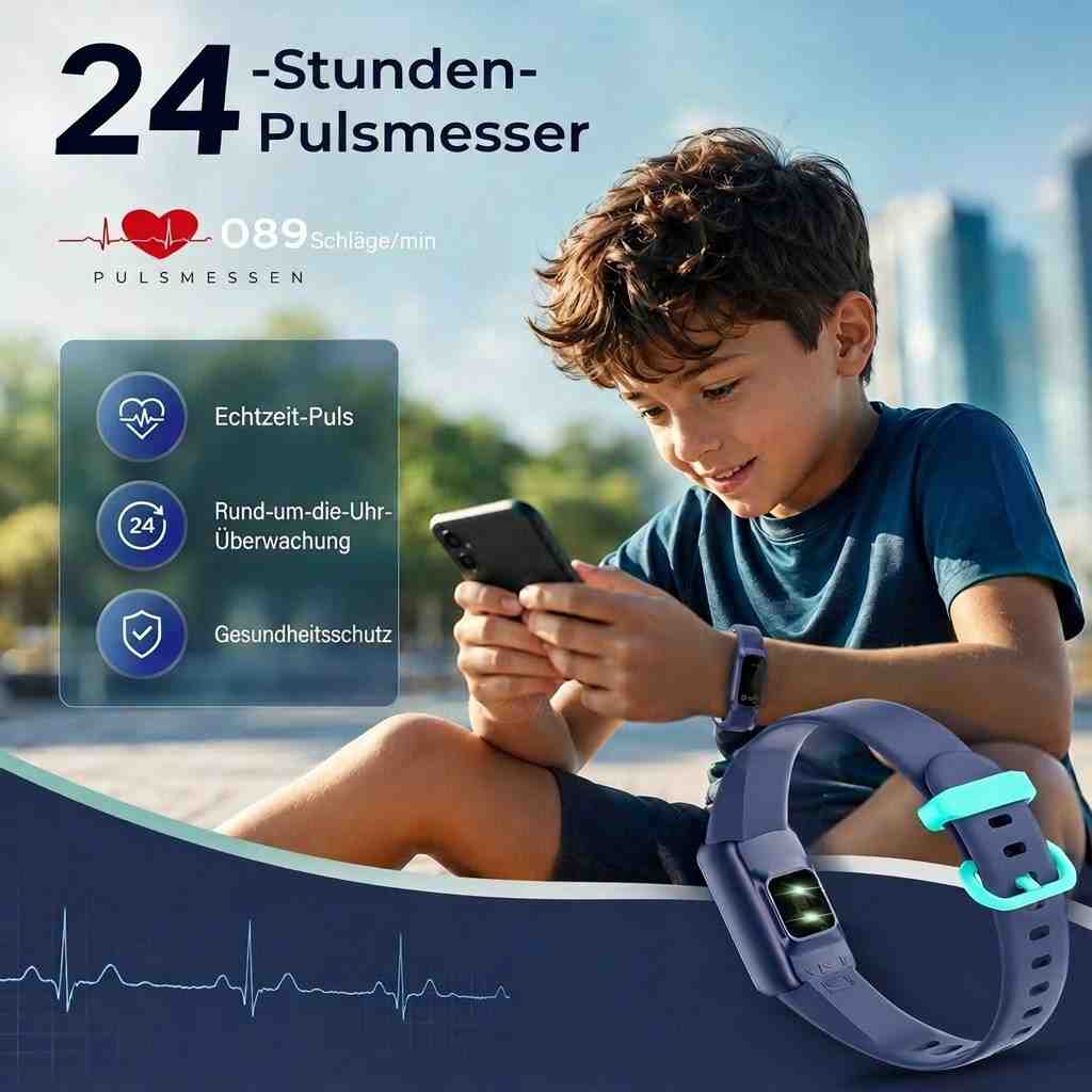 Kids Fitness Tracker GPS & Heart Rate