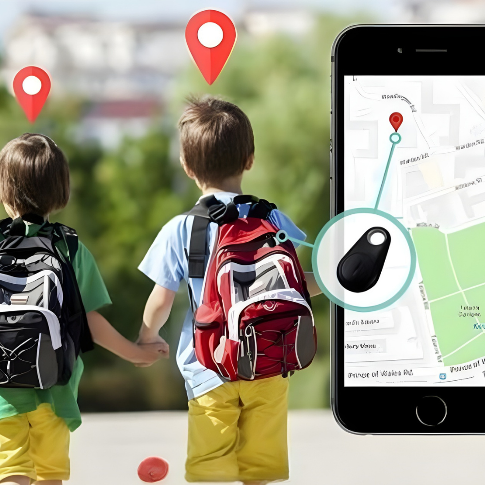 Kids GPS Tracker Real-Time Tracking SOS Button Geo-Fence Alerts
