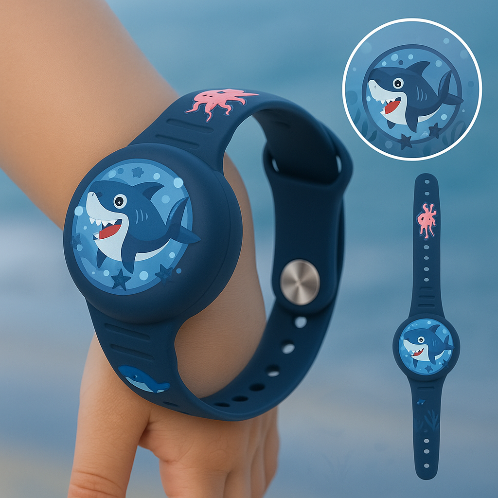 Kids GPS Wristband Real-Time Tracking Adjustable Silicone Strap