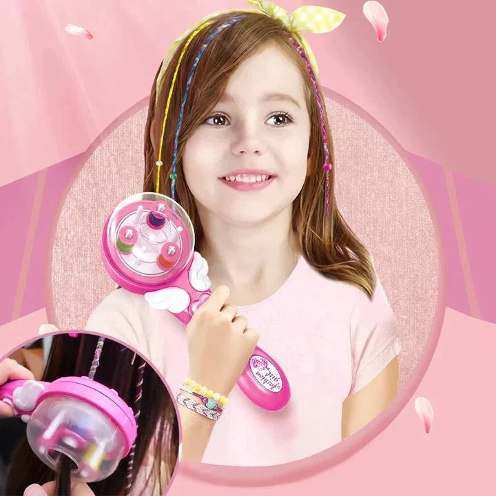 Kids Hair Braider Handheld Spinning Battery Powered