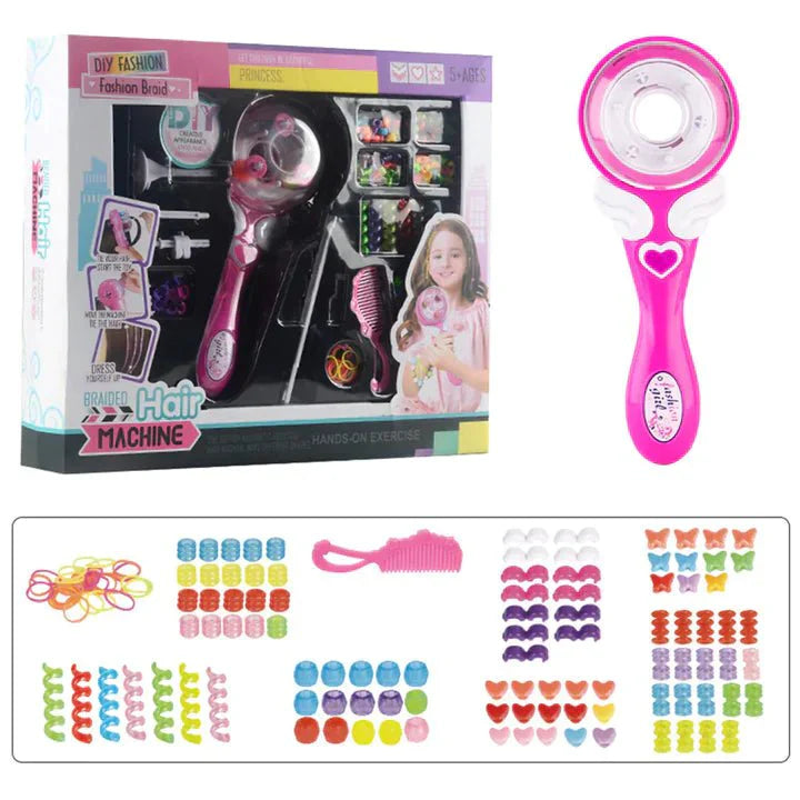 Kids Hair Braider Handheld Spinning Battery Powered