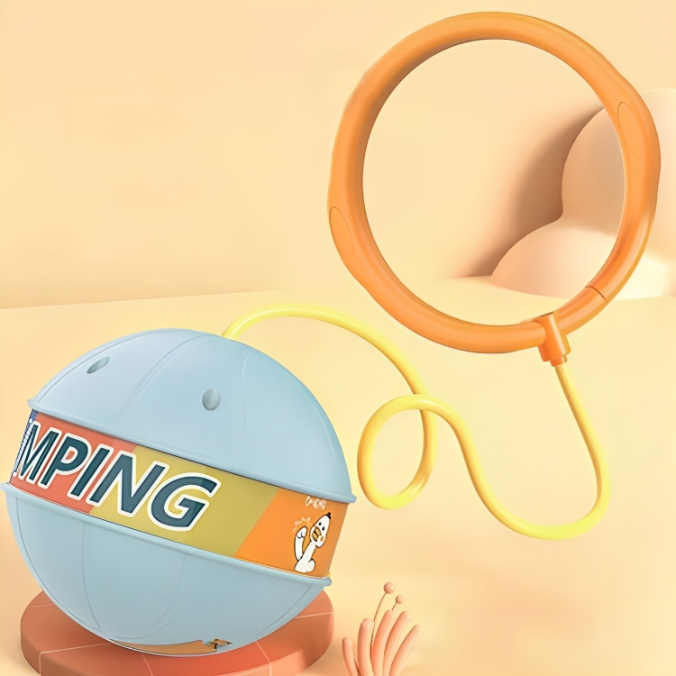 Kids Hopping Ball Light-Up Ring & Elastic Cord