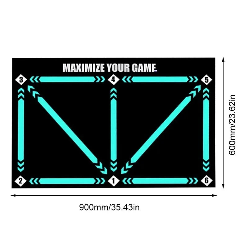 Kids Indoor Soccer Goal Pop-Up Foldable Steel Frame
