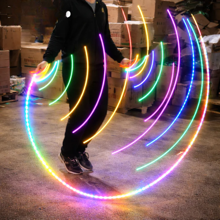 Kids Jump Rope LED Light-Up Adjustable Length