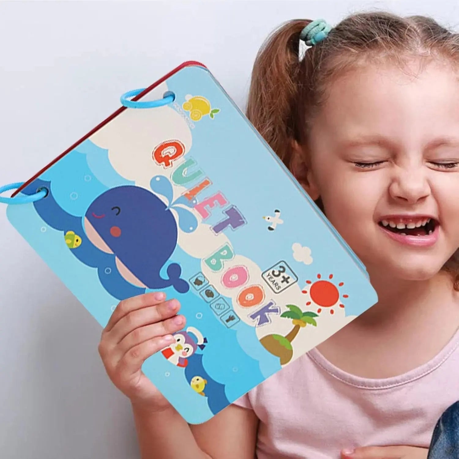 Kids Learning Book Laminated Pages & Wire-Bound